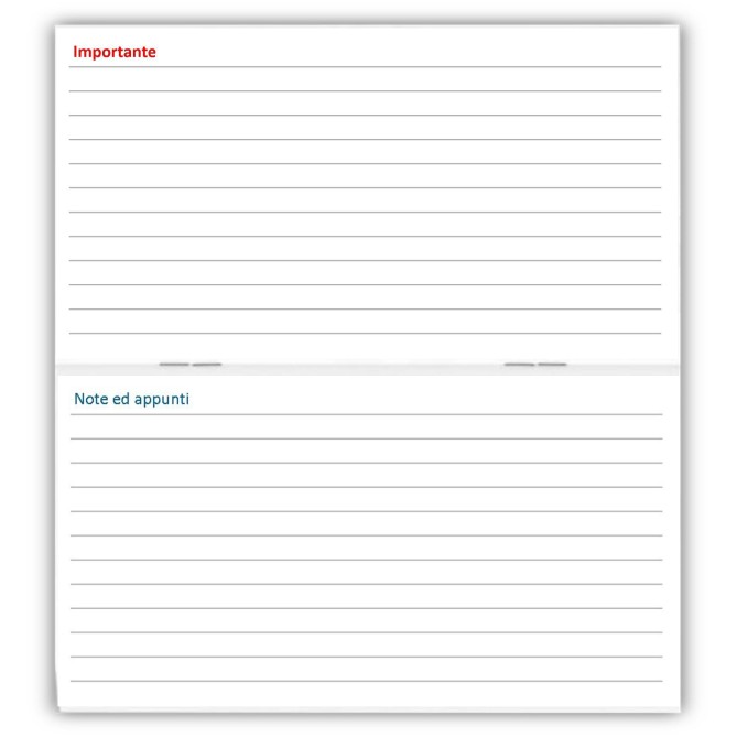 Agenda Settimanale Tascabile Colors 8x15 Tascabile - Mini Planning 3