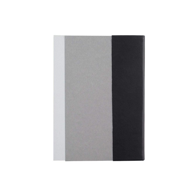 Ricambio agenda blocco fisso giornaliera a righe similpelle 2026 11x17cm 80gr sab dom insiemenero 2
