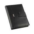Agenda giornaliera settimanale tascabile 2026 similpelle chiusura bottone 11x17cm tasca porta penna multilingua nero 6