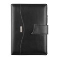 Agenda giornaliera settimanale tascabile 2026 similpelle chiusura bottone 11x17cm tasca porta penna multilingua nero 7