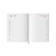 Ricambio agenda giornaliero 2026,17x24, copertina in similpelle, sabato e domenica separati Beige 4