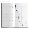 Agenda giornaliera 2026 termovirante 15x21cm A5 multilingua 8