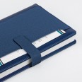 Agenda giornaliera settimanale 2026 sintetico chiusura calamita 15x21cm A5 17x24cm porta penna 5