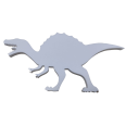 4 forme dinosauri in polistirolo MAXI per festa , arredo vetrinae compleanni 1