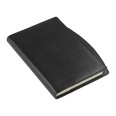 Agenda giornaliera 2026 in similpelle DESK made in italy nero 15x21cm A5 5