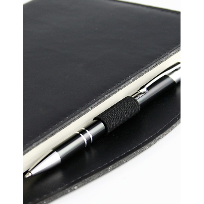 Agenda giornaliera 2026 in similpelle DESK made in italy nero 17x24cm 4