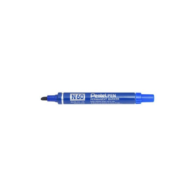 Pentel N60 Marcatore Indelebile Punta Scalpello 4