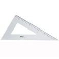 Squadra Scuola In Pvc Trasparente 60° 22cm 1