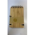 Notes con Spirale Bamboo 10x15cm - chiusura con elastico 1