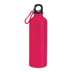 Borraccia In Alluminio Da 750ml Con Moschettone 7x25cm Per La Scuola Sport Hobby E Lavoro 1 2