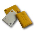 Gomma In plastica per matita in forma BISCOTTO - 2 Pezzi varie feorme e smontabili 3