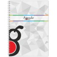 Rubrica SPIRALATA  A4 96 pagine 21x30 con alfabeto Scanalato 4