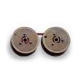 Nastro 2 Bobine Seiko 3 Punte Per Calcolatrice Olivetti Nero Rosso Compatibile 1