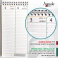 Planning settimanale COLORS spiralato 21x30cm A4 orario 55fogli 14