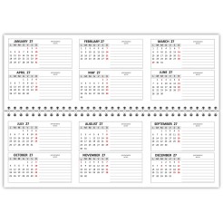 Planning settimanale 2026 INGLESE spiralato 10x30cm 2 2