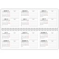 Planning settimanale 2026 INGLESE spiralato 10x30cm 3