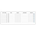 Planning settimanale 2026 INGLESE spiralato 10x30cm 5