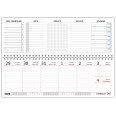 Planning settimanale 2026 spiralato 10x30cm festivi evidenziati 5