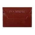 Porta Documenti Libretto Auto Con Fascetta In PVC bordeaux 1