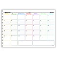 Planning mensile 2026 2027 spiralato INGLESE 30x42cm A3 25 24fogli 3
