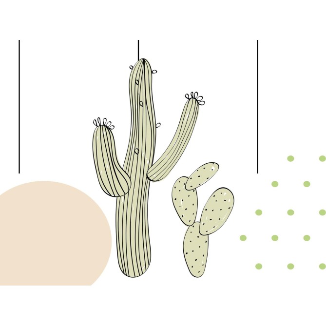 Planning settimanale perpetuo spiralato 30x42cm A3 55fogli CACTUS 2