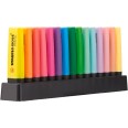 Evidenziatore BOSS ORIGINAL + 1 Desk-Set - 15 Colori Assortiti - 9 NEON + 6 Pastel 3