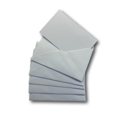 5 Pezzi Buste Con Biglietto in carta - Colori Assortiti 2 2
