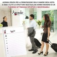 Agenda settimanale 2026 spiralata plastificata Prenotazioni Hotel B&B 21x30cm A4 4