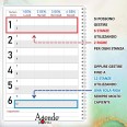 Agenda settimanale 2026 spiralata plastificata Prenotazioni Hotel B&B 21x30cm A4 5