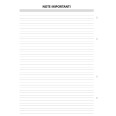 Ricambio Giornaliero 2026 A4 21x30 cm ESSENTIAL , 4 Fori, 80gr, Griglia Puntinata, Senza Orari, Festivi Neutri 1