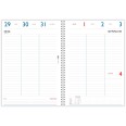 Agenda settimanale 2026 LIFE spiralata plastificata 21x30cm A4 3