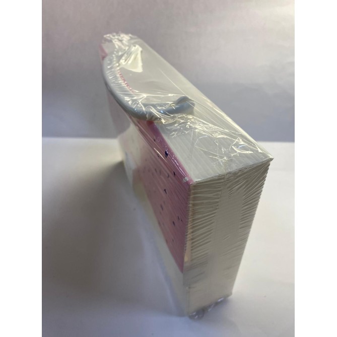 Valigetta Polionda Colorata Rosa con coniglio - Dorso 4,5 Con Manico - 23x16 cm 1