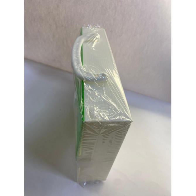 Valigetta Polionda Colorata Verde con coniglio - Dorso 4,5 Con Manico - 23x16 cm 1