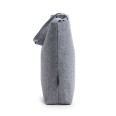 Set Borsa In Feltro Riciclato con Beauty e Borsellino - GRIGIO 5