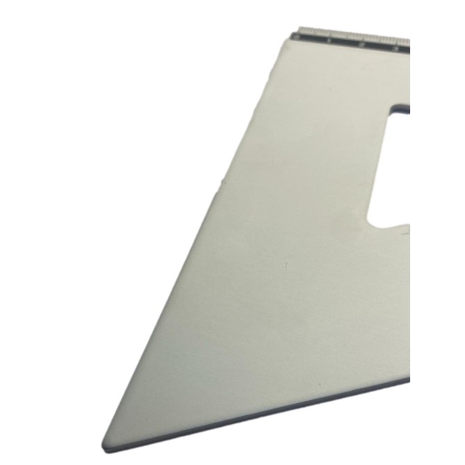 Set Di 2 Squadrette Professionali In Alluminio 35cm Coppia Squadre Disegno Alluminio Da 60° E 45° Gradi, 2