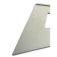 Set Di 2 Squadrette Professionali In Alluminio 31cm Coppia Squadre Disegno Alluminio Da 60° E 45° Gradi, 3
