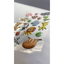 Stickers adesivi SOFT TOUCH - 100x155 mm - crea la tua storia