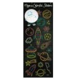 Stickers adesivi in plastica trasparente FLUO NEON - crea la tua storia 3