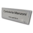 Portanome Da Tavolo Bifacciale In Plexiglass 24x9cm Segnaposto 4