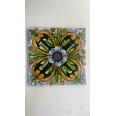 Quadro In Tela Sicilia Bedda - Barocco 20x20cm Cornice In Legno 3