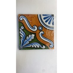 Quadro In Tela Sicilia Bedda Angolo arancio 30x30cm Cornice In Legno 3