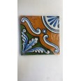 Quadro In Tela Sicilia Bedda Angolo arancio 30x30cm Cornice In Legno 3