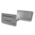 2 pz Portanome Da Tavolo Bifacciale In Pelxiglass 10x6cm Segnaposto 2