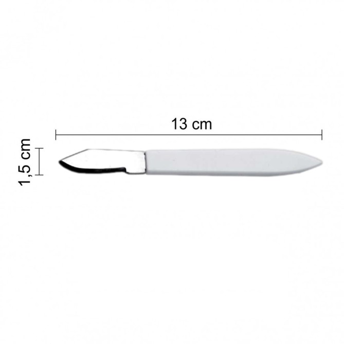 Leva fustelle in acciaio e plastica per farmcia - pratico solo 13 cm 2