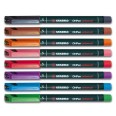 Set 8 Pennarelli Stabilo Ohp Indelebile Punta S Da 0,4 Ideale Per Cd E Dvd 1