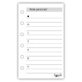 Ricambio Agenda Organizer Settimanale 2026, 7x12cm, 90gr, Bianco 1