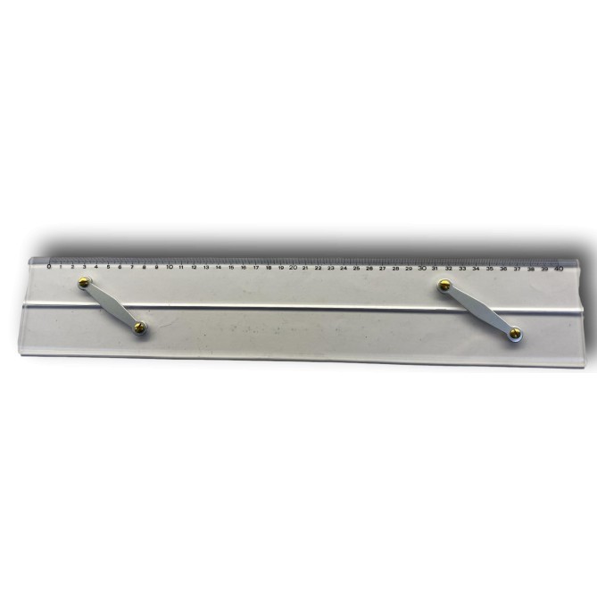 Parallela a SNODO per nautica con aste spostabili in plexiglass - 165m. 40 cm 2
