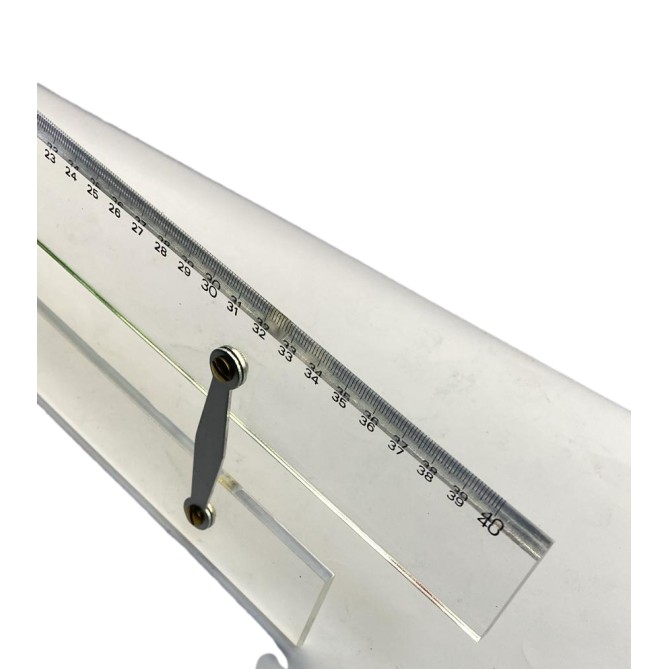 Parallela a SNODO per nautica con aste spostabili in plexiglass - 165m. 40 cm 3