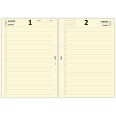 Ricambio Agenda giornaliera A4 con 4 Fori, Orario 8:00-22:30, 2026, Carta Avorio 80g 1