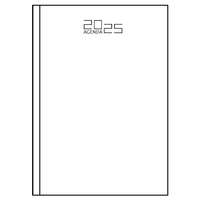 Agenda giornaliera 2026 sintetico 21x30cm A4 sab dom separati multilingua 6
